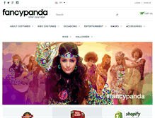 Tablet Screenshot of fancypanda.com